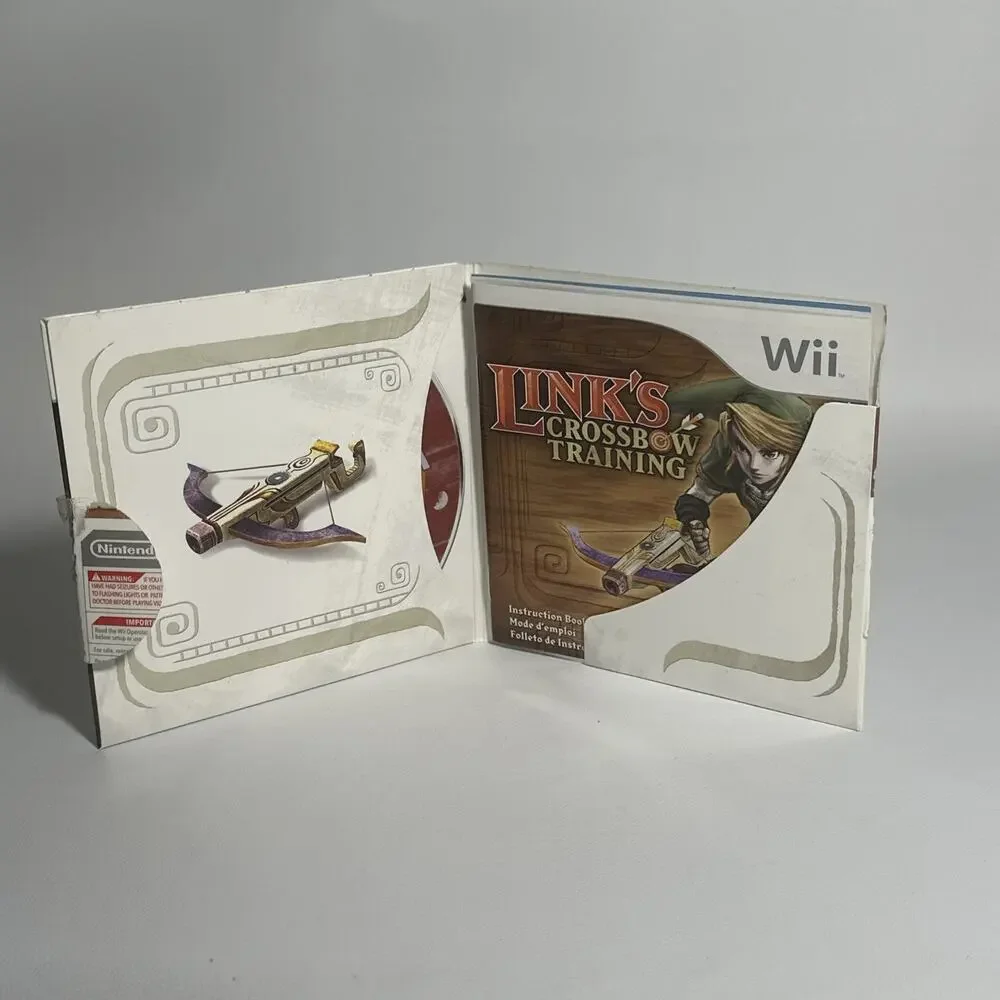 Link's Crossbow Training Nintendo Wii Video Game with Manual